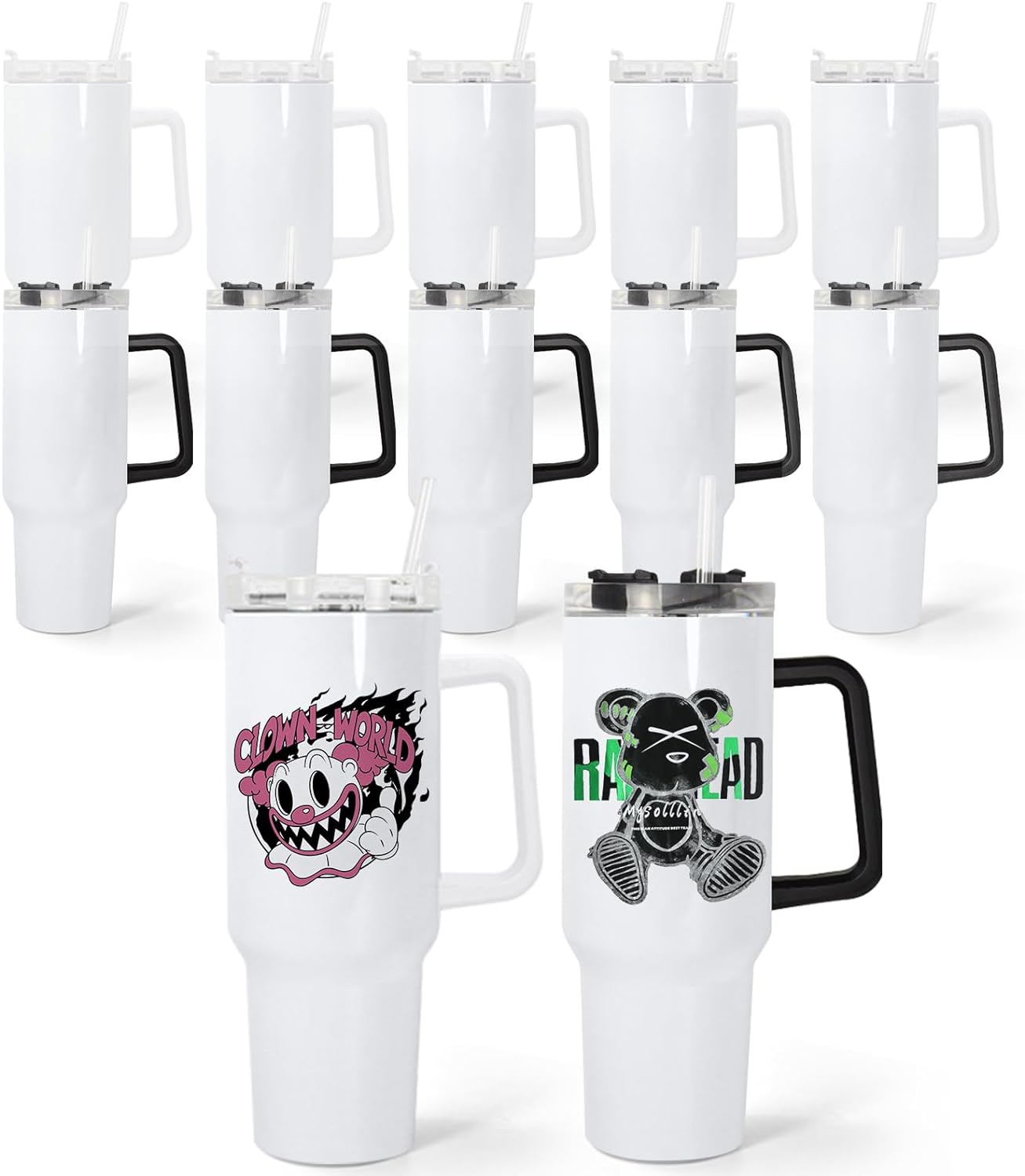 40 oz sublimation glass