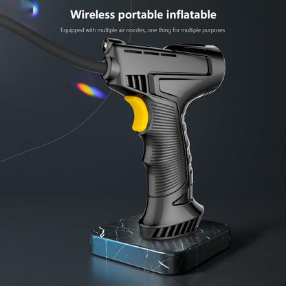 Tire Inflator Pump with Emergency LED Light - 12V