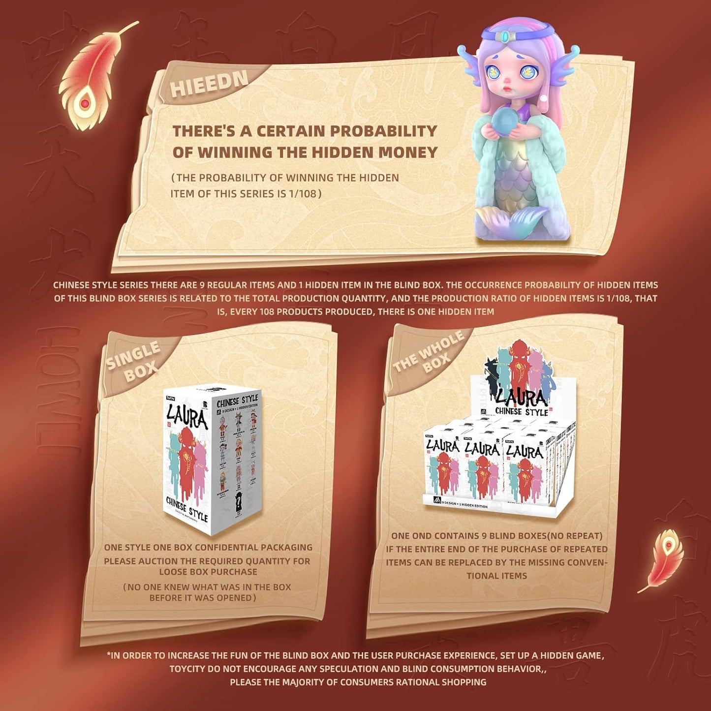 12-Pack Blind Box, Fashion Trendsetters Series Cute Blind Box Action Figures Popular Collectible Toys Birthday Halloween Christmas Gifts