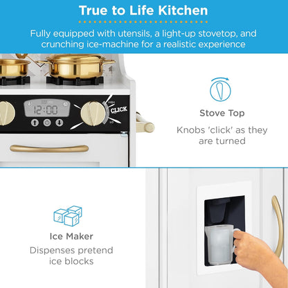 Best Pretend Kitchen Wooden Toy Set for Kids