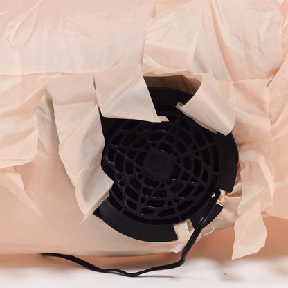 Farm 20ft. Tall Pre-Lighted Christmas Inflatable | Happy Snowman with RGB Lights and Storage Bag | Outdoor Holiday Amplified Holiday Celebration Party Decoration