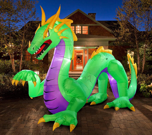 14ft Giant Inflatable Halloween Dragon