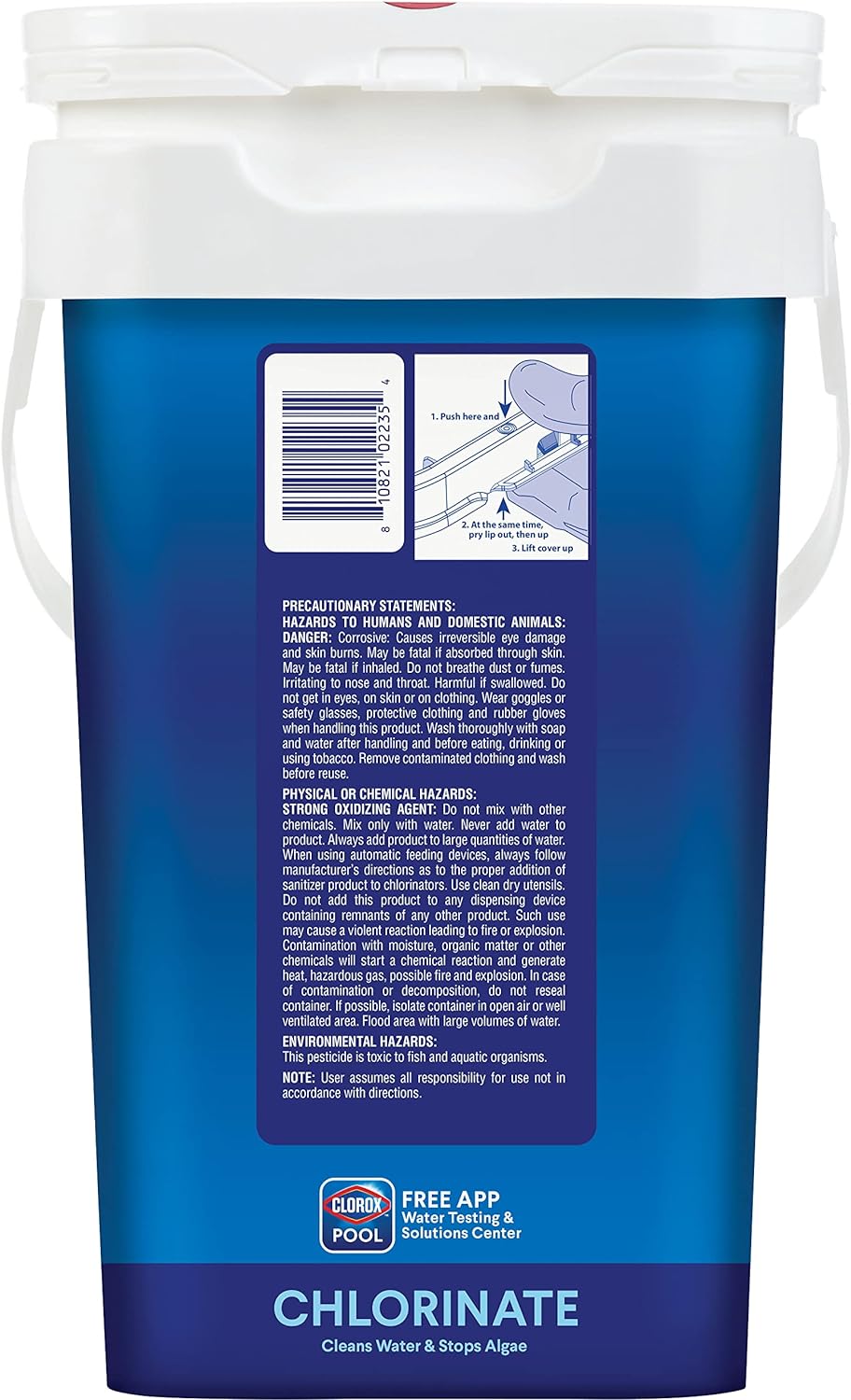 Pool&Spa Active99 3” Chlorinating Tablet, Kills Bacteria & Stops Algae, 35LB