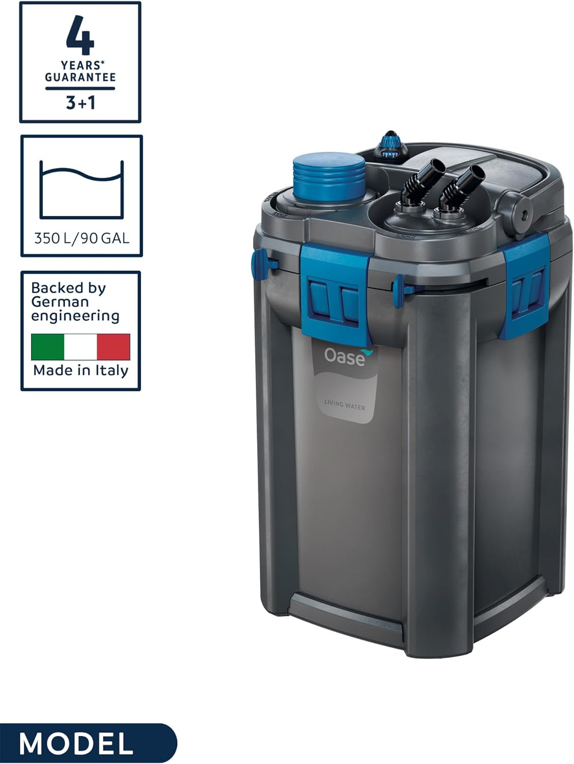 Indoor Aquatics Biomaster Thermo 250,Black