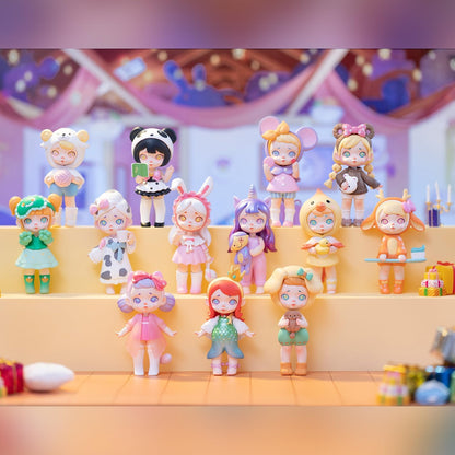 12-Pack Blind Box, Fashion Trendsetters Series Cute Blind Box Action Figures Popular Collectible Toys Birthday Halloween Christmas Gifts