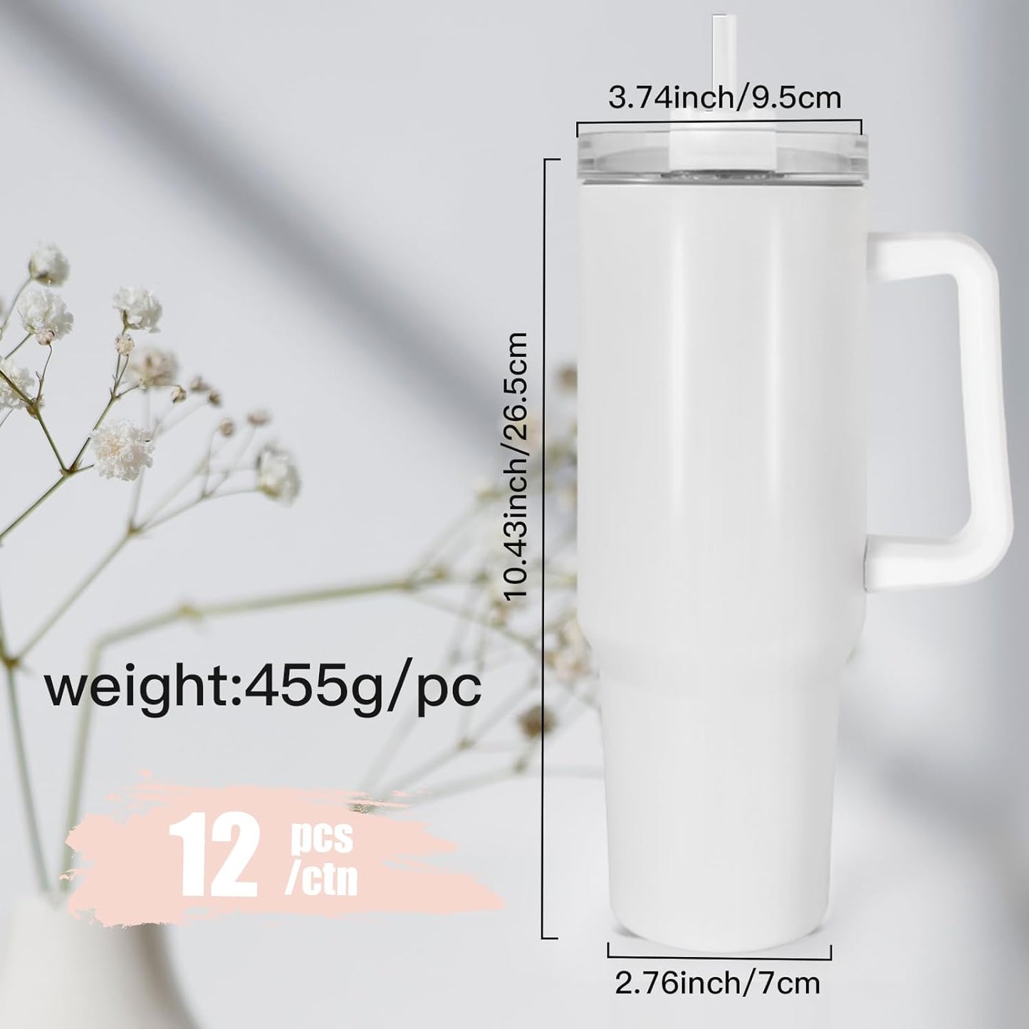 40 oz sublimation glass