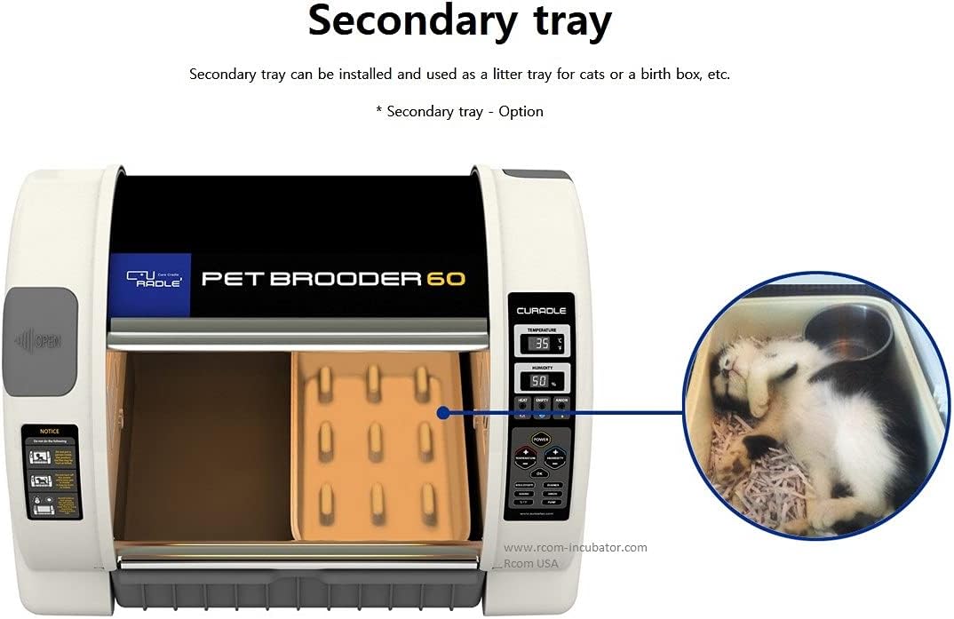 Brooders and Incubators Curadle R-com Pet Brooder MXB60N 2 Year Warranty with Bonus Tray