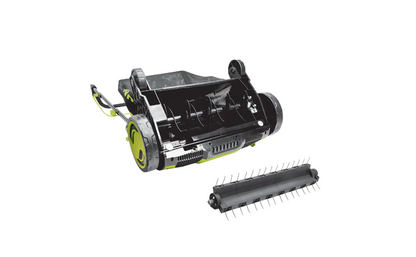 Sun Joe AJ805E 15 in. 13 Amp Electric Lawn Dethatcher with Collection Bag